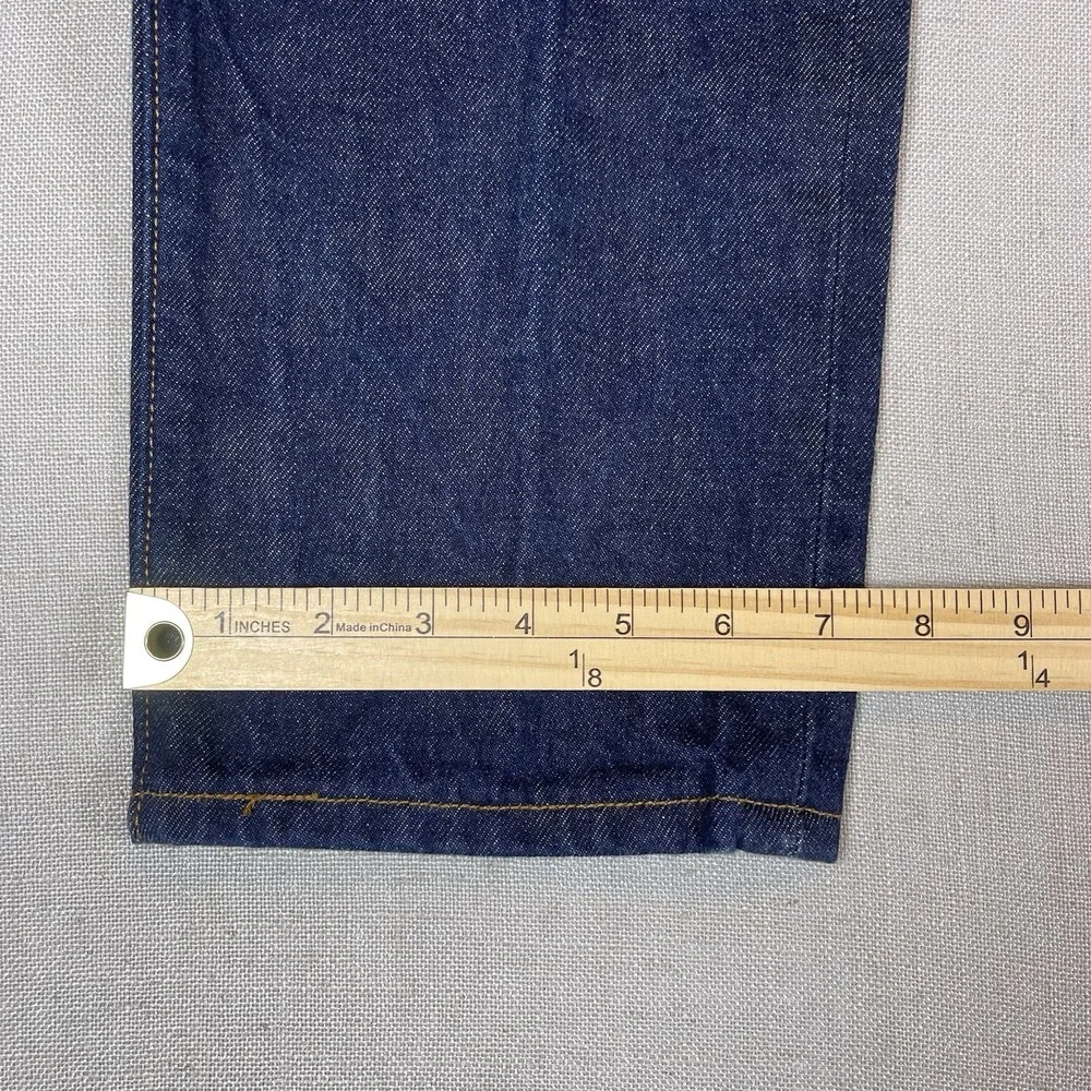 Levis 501 Jeans Men 26x30 Raw Indigo Selvedge Denim 150th Anniversary Button Fly